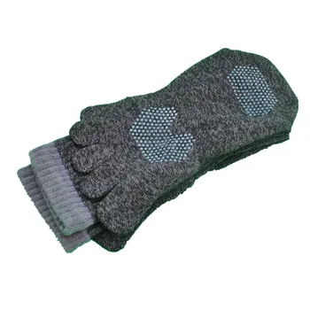 

3 Pairs Cotton Casual Socks with Anti-skid Rubber Toe Socks Men's Socks