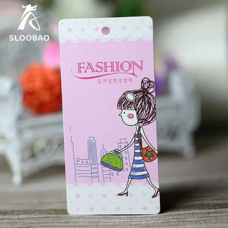 

Free shipping customized custom hang tags cloth printed hang tag Printing Clothing Hang tags, Swing Price tag Custom