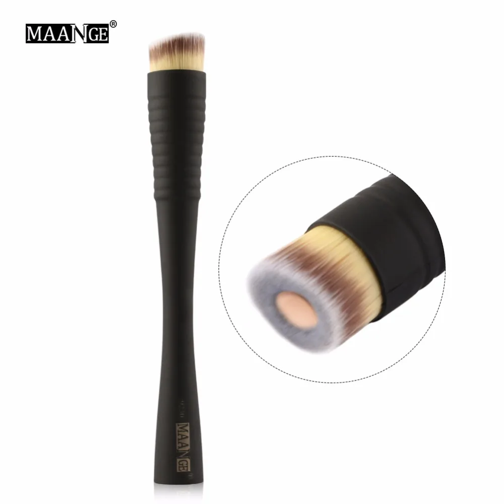 MAANGE 1 قطعة الأساس فرشاة للمكياج برو BB CC كريم Podwer لينة التجميل الجمال الضروري زاوية شقة أعلى المكياج طقم فُرش للماكياج