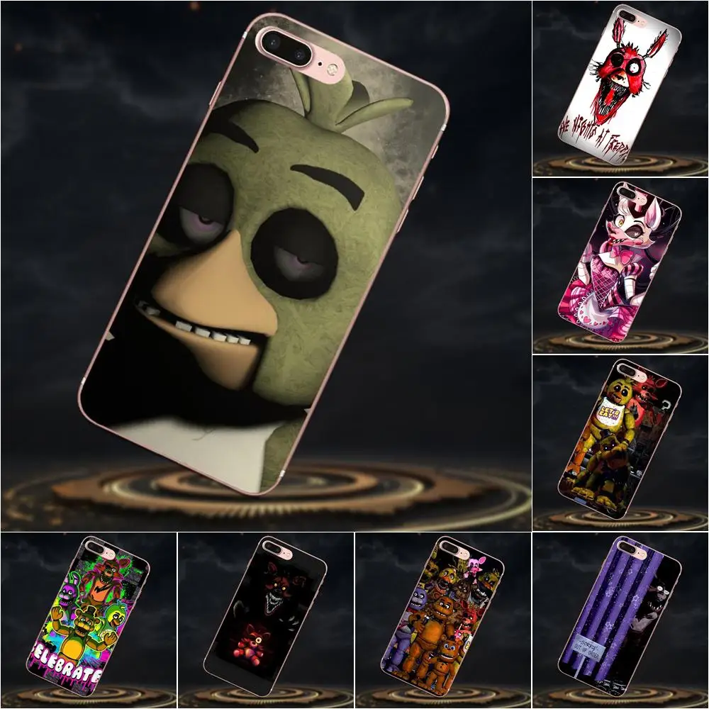 Милый чехол Five Nights At Freddy Fnaf для телефона Xiaomi Mi3 Mi4 Mi4C Mi4i Mi5 Mi 5 5X 6 6X 8 SE A1 Max Mix 2 Note 3 4