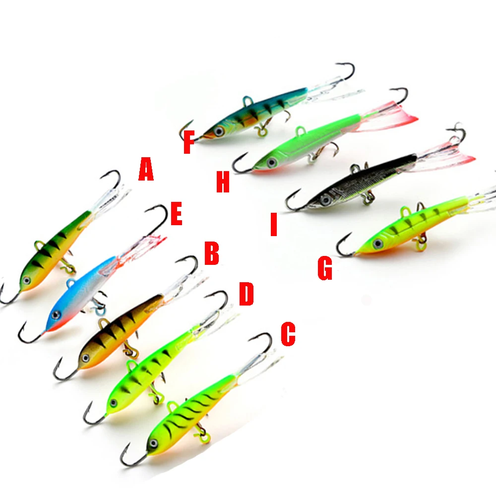 

1 PC 16g/22g Balancer Winter Fishing Lure Ice Fishing Jig Bait Fishing hooks Lead Hard Lure For Jigging Lure Winter Fishing