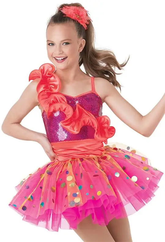 Sequin dance costumes for adults kids