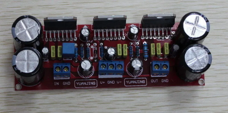 Собранный TDA7293 параллельно 255 Вт моно усилитель мощности плата усилителя