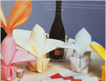 

45*45cm Top Quality Durable Folding Restaurant Table Napkins Star Hotel Multi-Colour Linen Mouth Cloth Free Shipping