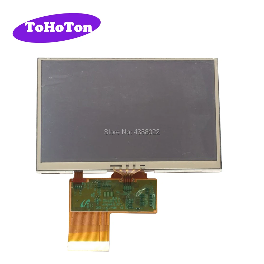 Оригинальный Новый 4 3 дюймовый 480*272 LMS430HF26 ЖК дисплей с сенсорной панелью 45