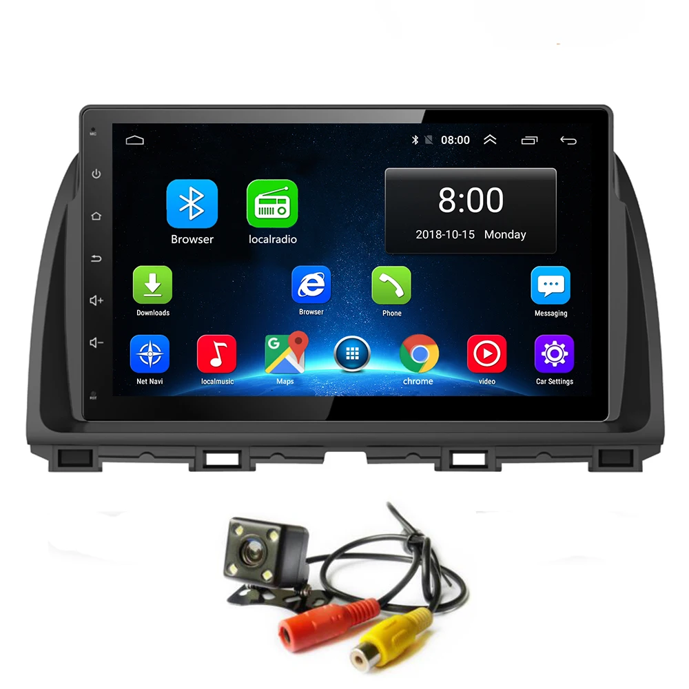 

Android 8.1 Car GPS Radio for Mazda CX5 CX-5 Audio Car Multimedia Player Touch Screen Stereo Steering Wheel Control with Bluet