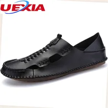 New Summer Shoes Men Casual Breathable Design Light Loafers Breathable Men’s Shoes Casual Soft Leather Driving Zapato For Male
