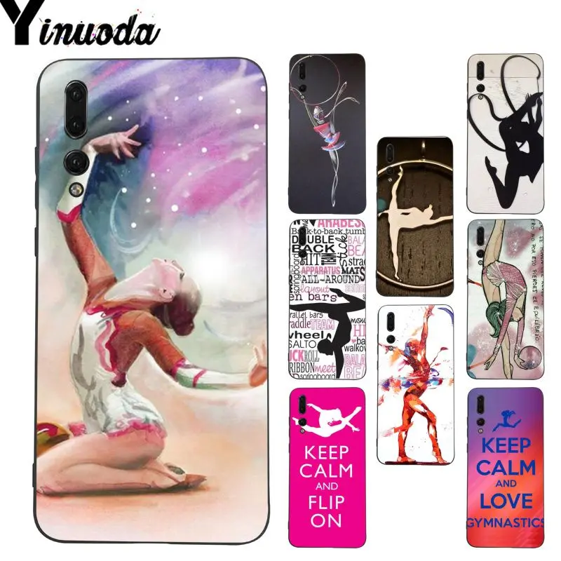 Yinuoda любовь гимнастика масляная живопись Coque чехол для телефона Huawei P9 P10 Plus Mate9 10