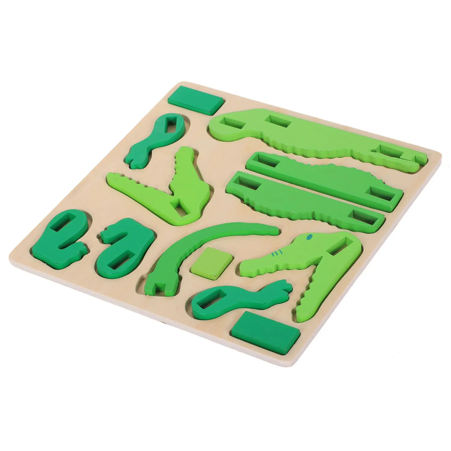 

LCLL-MWZ Cute Animal Wooden 3D Puzzle Toys MWZ for Children Baby Early Learning Kids Intelligence Educational Cartoon Wood Toy
