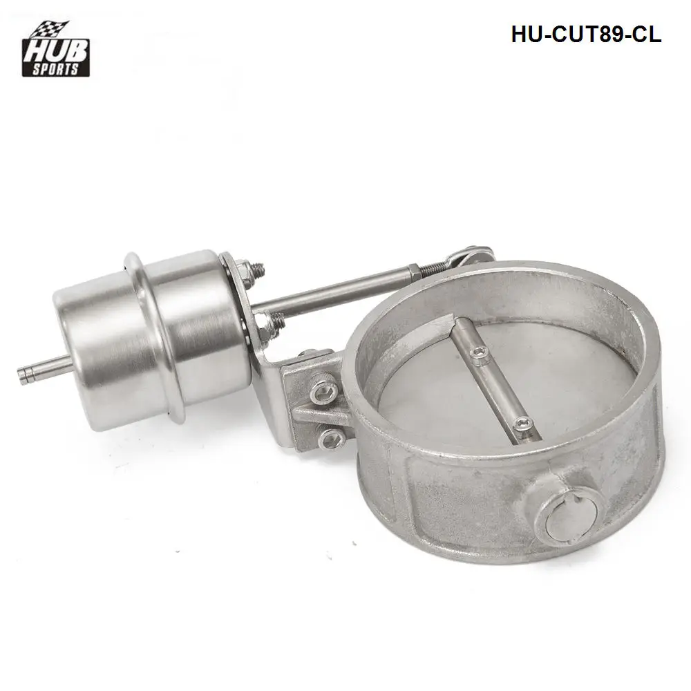 NEW Vacuum Activated Exhaust Cutout / Dump 89MM Close Style Pressure: about 1 BAR For Toyota rav4 HU-CUT89-CL