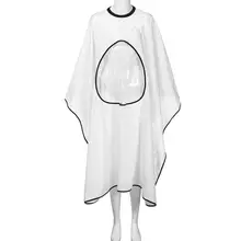 Парикмахер мыс платье ткань для стрижки волос Водонепроницаемый Ткань Салон Парикмахерская платье Кабо Парикмахерские парикмахер Прямая