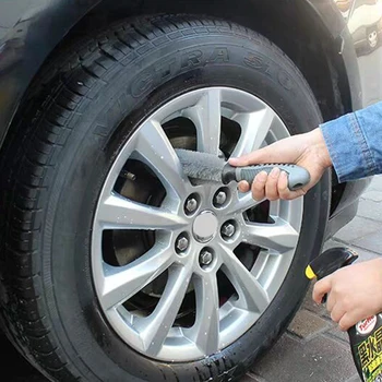 

1PCS Car Truck Motorcycle Bicycle Washing Cleaning tool Wheel Tire Rim Scrub Brush Car Brush Tool for Infiniti Nissan Acura