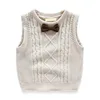 New Children's Vest for Boys Spring Autumn Knitted Baby Vests Fashion Waistcoat for Boys Baby Clothes Kids Tops Jackets colete ► Photo 2/6