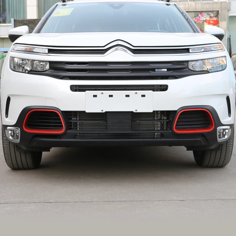 Подходит для Citroen C5 Aircross передний бампер противотуманная фара капот решетка