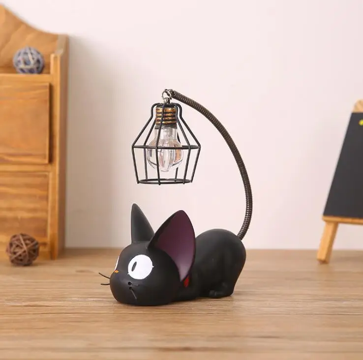 Украшение для дома аксессуары мануалидады миниатюрное украшение маленькая кошка ночник декоративные изделия из полимера