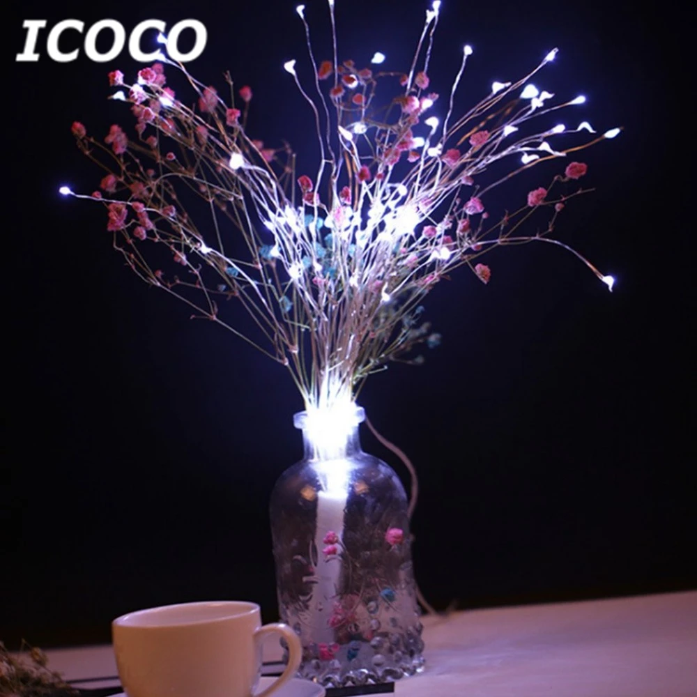 

ICOCO 300 LED Curtain Lighting String Explosion Lamp Waterproof Night Light for US/EU/UK Plug Drop Shipping Sale