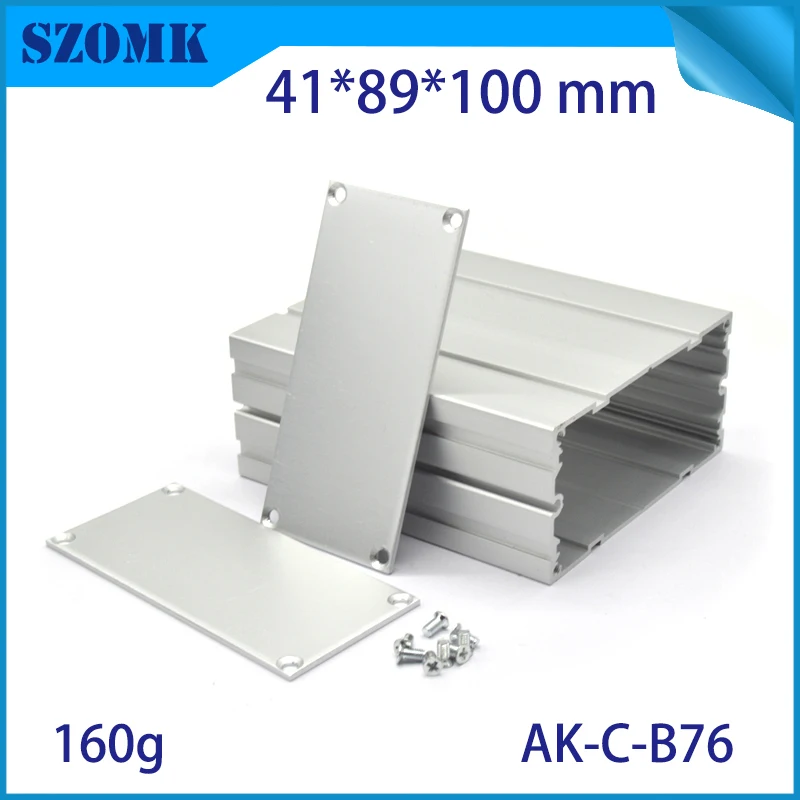 aluminum box for electronic project extruded aluminum electrical cabinet szomk aluminum housing for pcb design GPS control enclosure (11)
