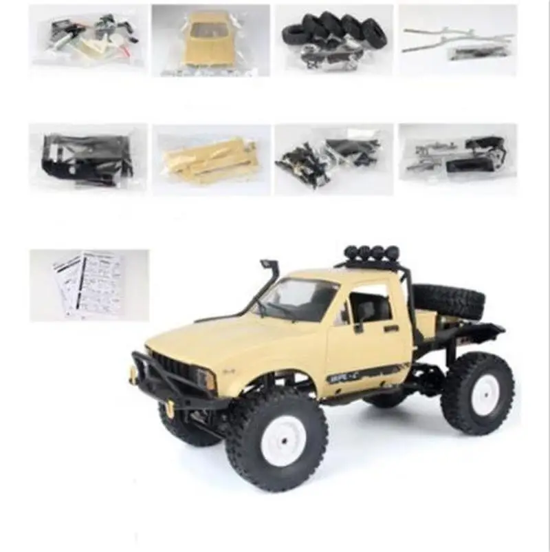 Electric RC Truck 15km/H 1:16 4wd DIY Off-Road Truck Rc Crawler RTR Remote Control Toys Christmas Gifts  Electric RC Truck 15km/H 1:16 4wd DIY Off-Road Truck Rc Crawler RTR Remote Control Toys Christmas Gifts