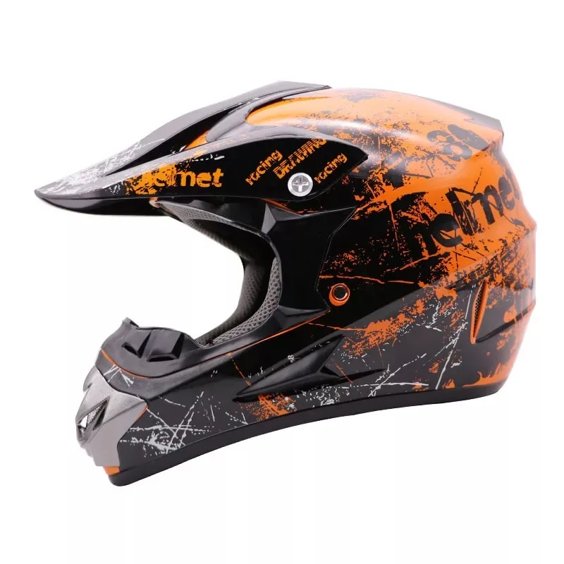 

Free Shipping and 3 Gifts New Motorcycle Helmet Male Motorcycle Top Hat Top Quality Cross Off-Road Motorcycle Cross Dot approved