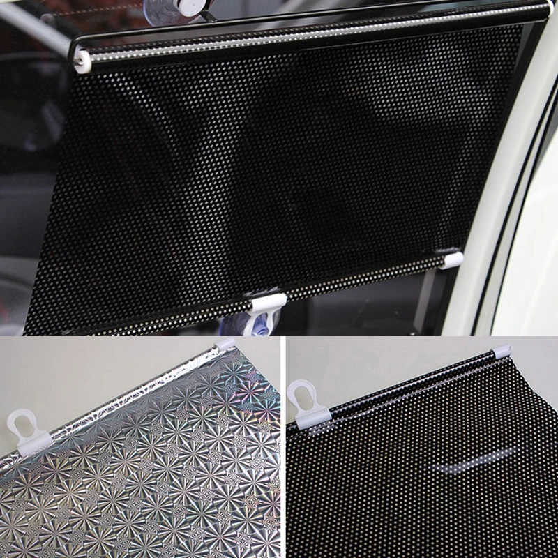 Сетчатый козырек щит для автомобилей Авто Выдвижной боковое окно автомобиля солнцезащитный козырек шторы на ветровое стекло черный солнцезащитный козырек