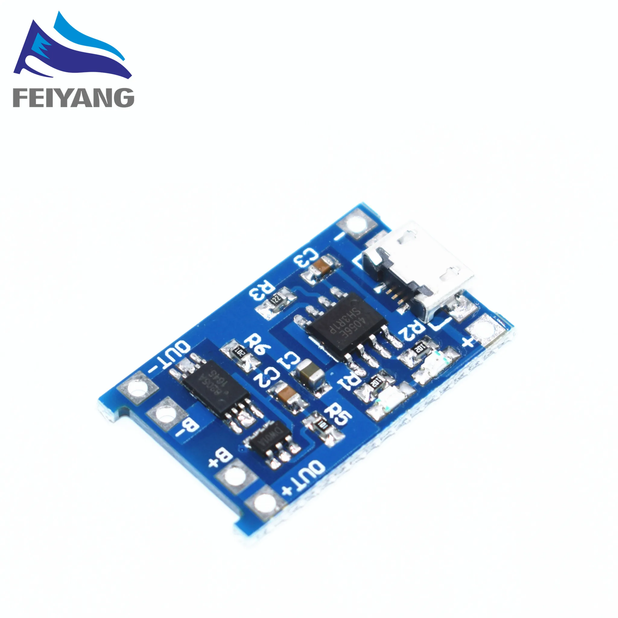 

1pcs 5V 1A Micro USB 18650 Lithium Battery Charging Board Charger Module+Protection Dual Functions MODU