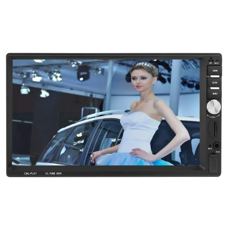 

VODOOL 7" HD Touch Screen In Dash Car MP5 Player Bluetooth FM Radio Phone MP3 Music Audio Video Player Reversing Parking Monitor