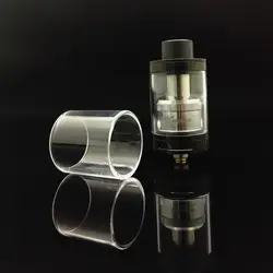 1 шт. Vapesoon Замена стекло трубка для IJOY Tornado nano 4 мл RTA Танк прозрачная стеклянная пробирка