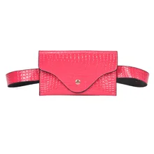 BONAMIE винтажная поясная сумка для женщин из искусственной кожи аллигатора поясная сумка на пояс женская маленькая нагрудная сумка для путешествий поясные кошельки поясные сумки