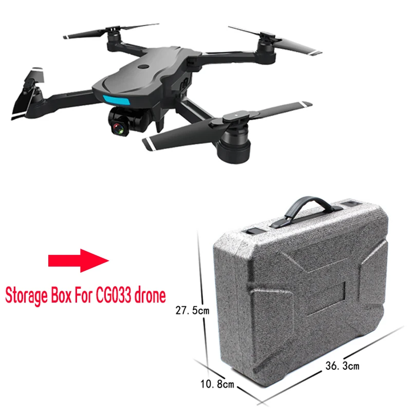 

Storage Box for AOSENMA PRO CG033 Convenience Easy to carry safely rc drone Helicopter Carry bags Go out to play toy for gift