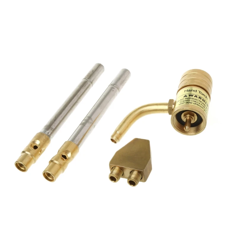 

Pro Gas Welding Torch Soldering Brazing 2 Propane Pipes Plunger Heater Burner Drop Ship 11