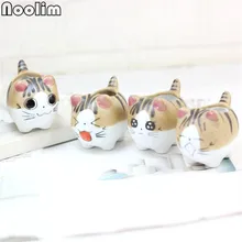 Супер милая керамика маленькая кошка цветок горшок для суккулентов зеленый контейнер для растений Сельский стиль рабочего стола украшения