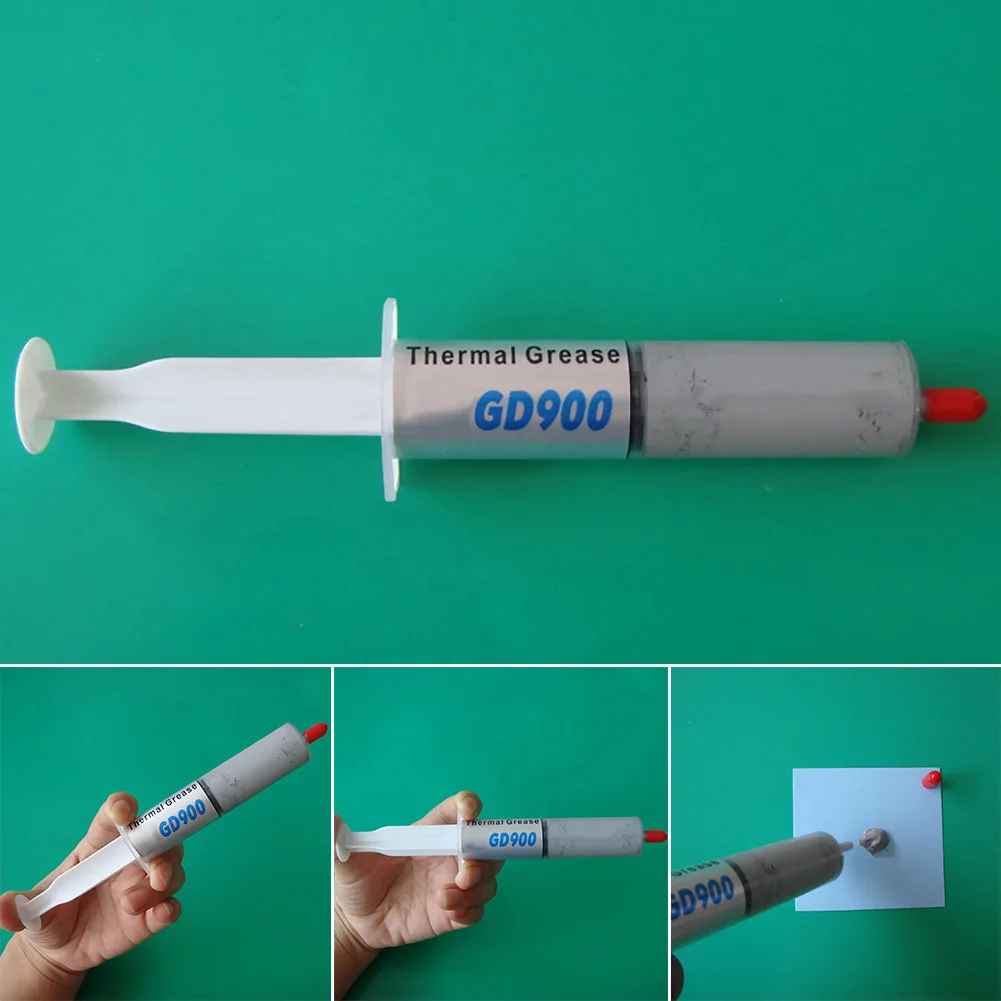 

Thermally Conductive Silicone Gel GD 30g Gray GD900 High Performance Thermal Grease Paste LED Heat Sink Compound CPU #0803