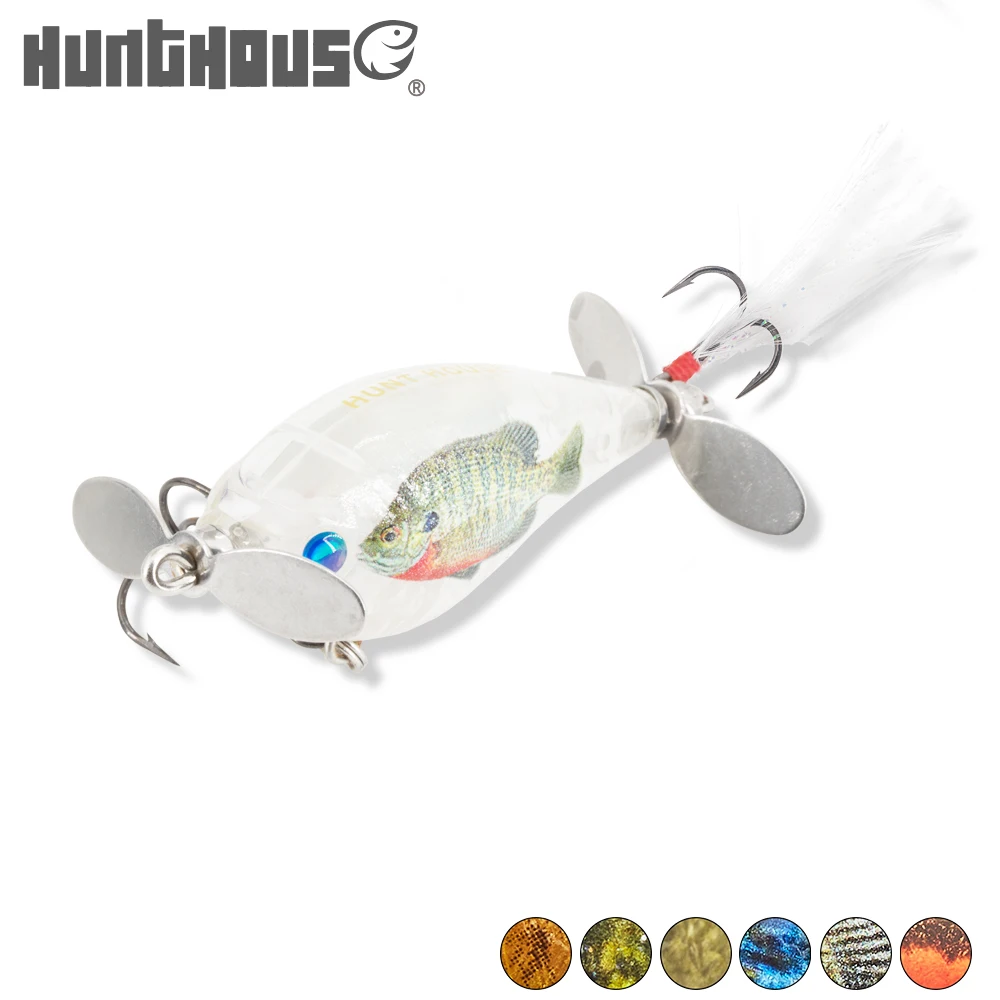 HuntHouse fishing whopper plopper рыболовные снасти высшего качества жесткая наживка Topwater приманка реквизит кривошипная приманка шум и брызг Пресноводная