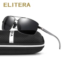 ELITERA, алюминий, магний, брендовые Новые поляризованные мужские солнцезащитные очки, 3 цвета, солнцезащитные очки, мужские очки для вождения, очки, аксессуары 2458