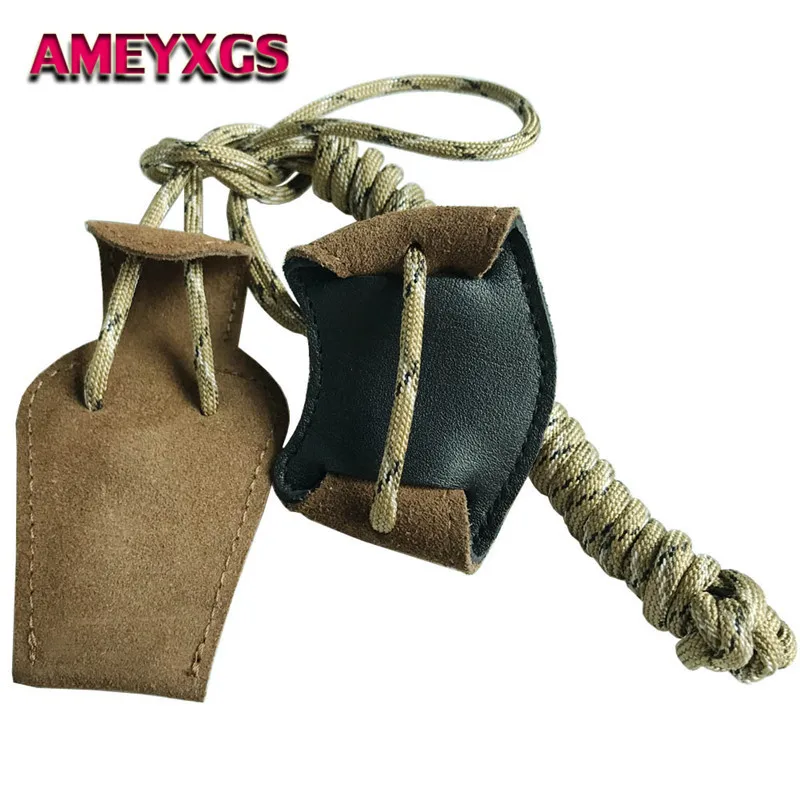 

1Pc Archery Bow Stringer Rope Install Tool String Bowstringer Leather Cocking Rope For Recurve Bow Longbow Hunting Accessories