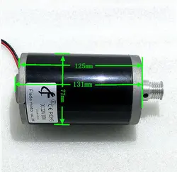 1 компл. Напряжение DC220V 200 Вт 2500 об./мин. двойной шарикоподшипник мотор станка переоборудованы скамейке дрель изменено двигатели для RC