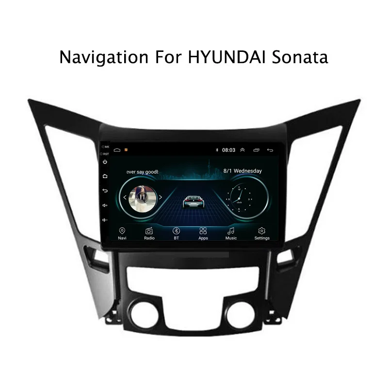 

NaviTopia 3G RAM Android 8.1 Car Radio Stereo Video Player For Hyundai Sonata 8 Sonata YF 2010-2015 With GPS/Bluetooth/WIFI/USB