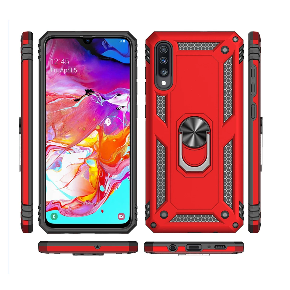 Heavy Duty Silicone Case for Samsung A50 Case Cover Shockproof Phone Case for Samsung Galaxy A50 2019 A505F SM-A505F Shell