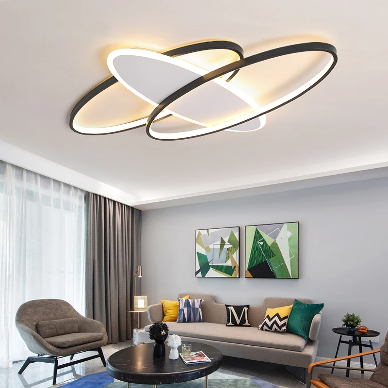 

Creative Modern LED Ceiling Chandelier For Living room Bedroom Kitchen Dimmable home lighting Aluminum chandelier Fixtures