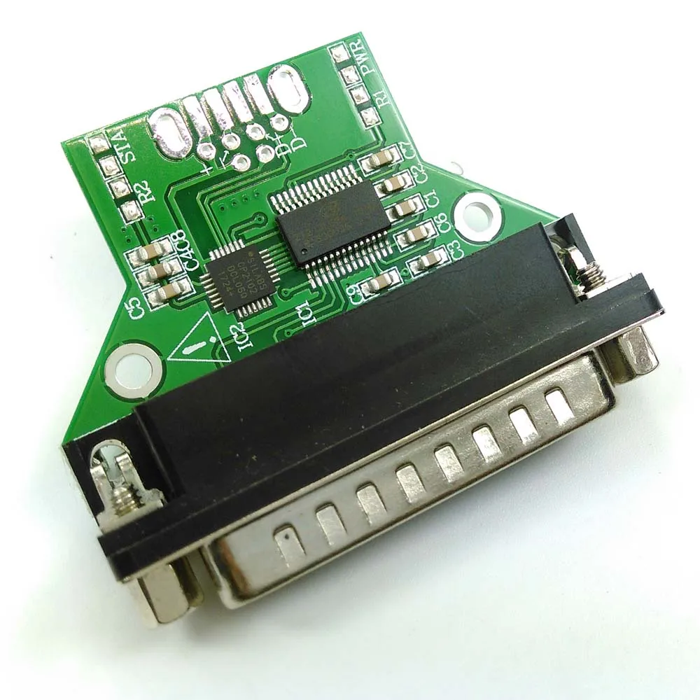 Usb адаптер silabs cp2102 rs232 db25 последовательный usb для сканера последовательного