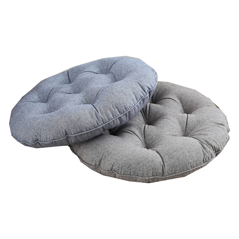 

2 Sizes Soft Cotton Round Chair Seat Cushion,Home Decor Throw Pillow Cushion For Sofa Car Office,cojines decorativos para sofa
