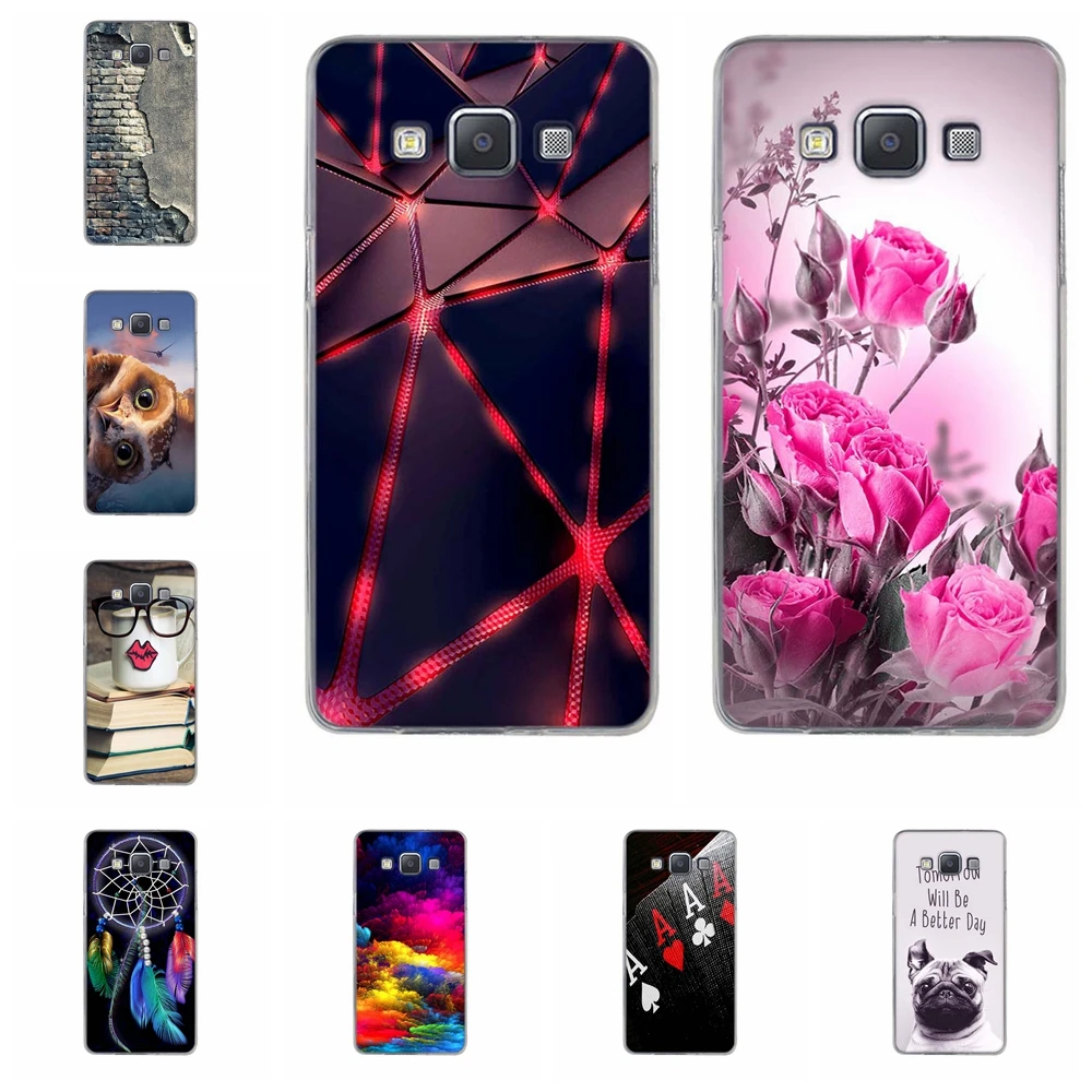 Case For Samsung Galaxy A5 2015 A500 Phone Silicone TPU Protective Back Cover A500F hoesjes | Мобильные телефоны и