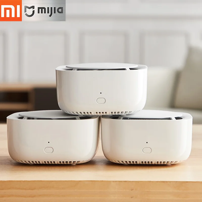 

3PCS Original Xiaomi Mijia Movable Portable Mosquito Repellent Killer Timing No Heating Fan Drive with led light use 90 day