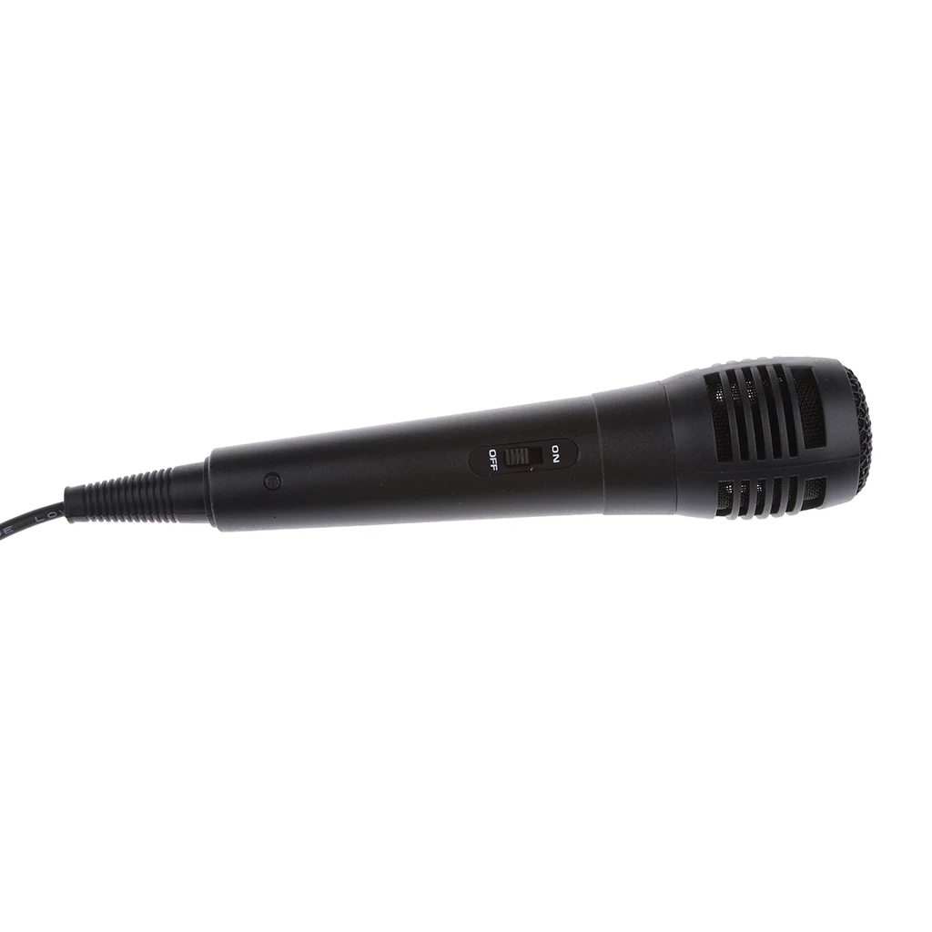 Wired 6.35mm Vocal Dynamic Microphone Instrument Mic for Karaoke Voice Recording