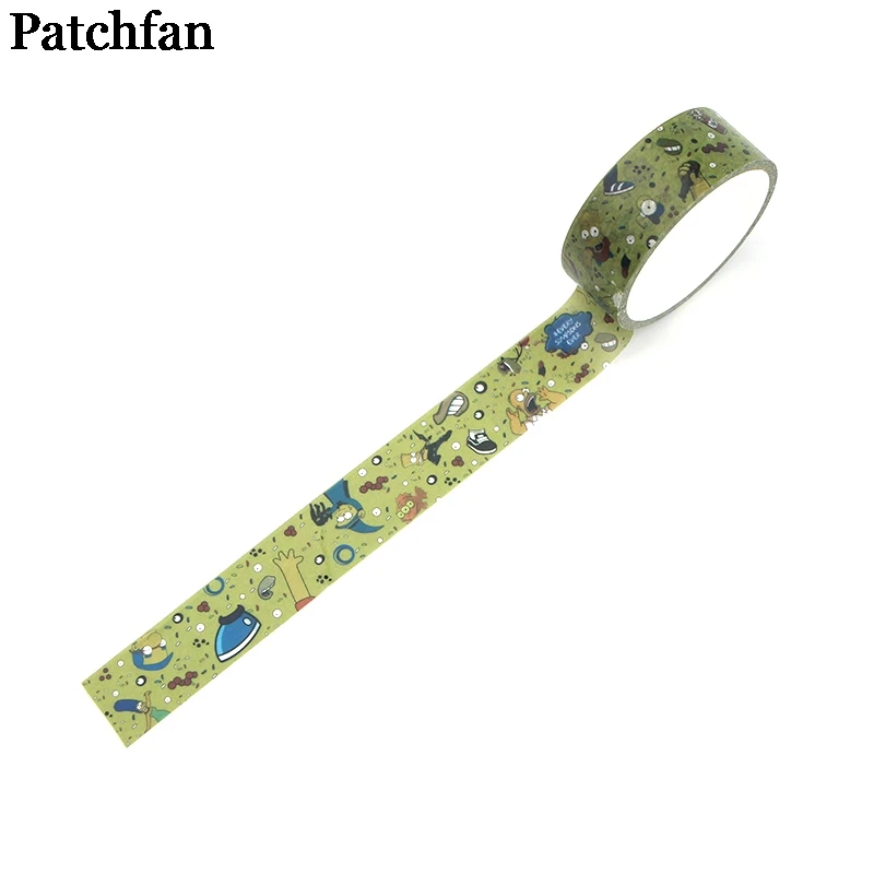

Patchfan Classic character Cartoon movie men vintage 90s funny DIY Scrapbooking washi Masking Tape Pattern sticker paster A2222