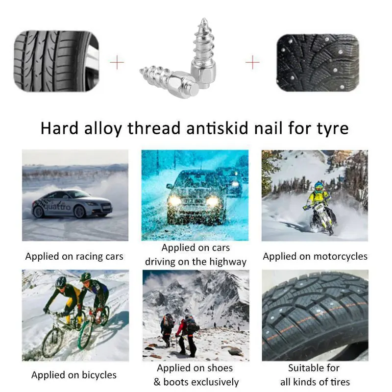Universal-100PCS-Car-Tires-Studs-Screw-Winter-Snow-Spikes-Wheel-Tyres-Snow-Chains-Studs-For-Car-(1)