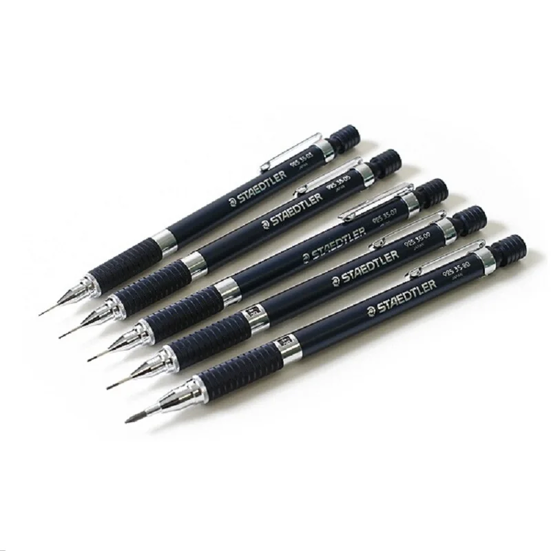 Mechanical pencil graphite NO.925 35 ; Mechanical pencil for writing and drawing; Chrome-plated metal clip and tip