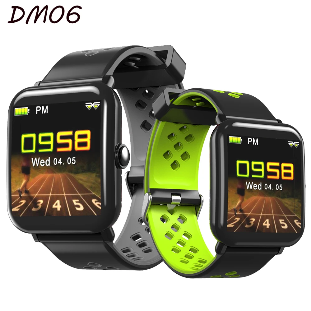 

Timethinker DM06 Smart Watch Men Women Smartwatch IP68 Sports Watches Blood Pressure Heart Rate Monitor Fitness Tracker Relogio