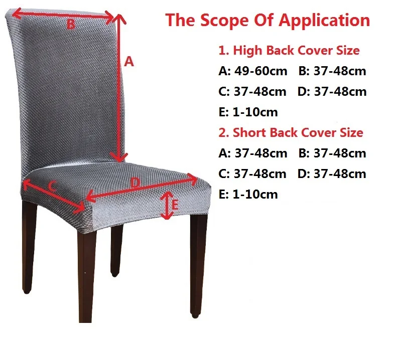 Бархатный модный дизайнерский Универсальный Эластичный чехол для стула, обеденный, домашний, офисный, компьютерный, couverture chaise cubresillas
