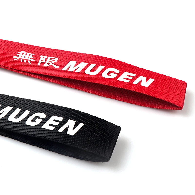 Автомобильный Стайлинг логотип MUGEN модный металлический нейлоновый брелок для